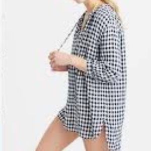 J. Crew Light Linen Swim Coverup